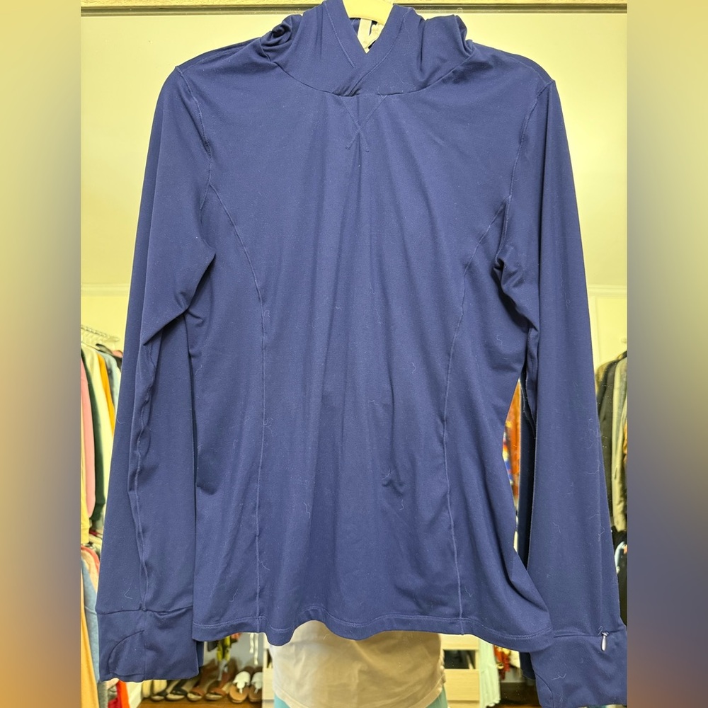 Fabletics Blue Lightweight Jacket